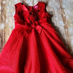 Pinky girls soutache dress